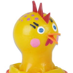 CONDOMERIE - PRÃSERVATIFS FANTAISIE PEINTS Ã LA MAIN POULET COLLÃ